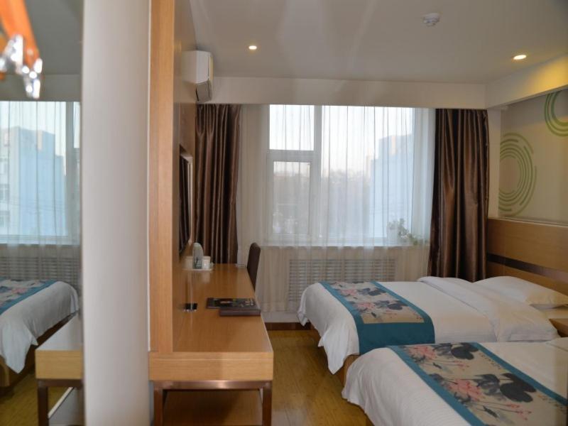 Greentree Inn Hotel Jianhe Subway Station North Palace Taiyuan Экстерьер фото